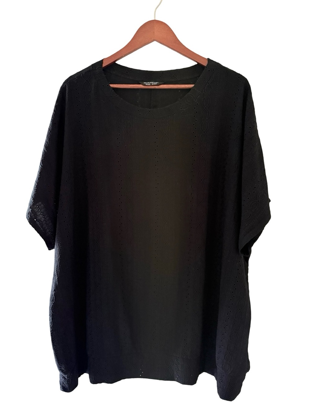 BloomChic, Eyelet Gathered Blouse (Size 3X)